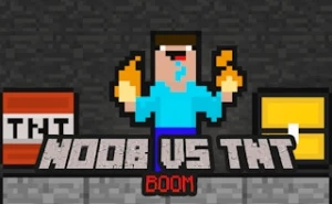 Noob vs TNT Boom - Play Free Best adventure Online Game on JangoGames.com