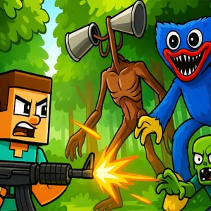 Nubik in the Monster World - Play Free Best Shooter Online Game on JangoGames.com