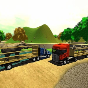Offroad Animal Truck Transport Simulator 2020 - Play Free Best Simulation Online Game on JangoGames.com