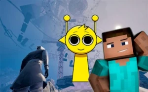 Only Up at Minecraft & Sprunki - Play Free Best addictive Online Game on JangoGames.com