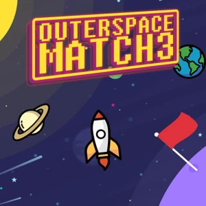 Outerspace Match 3 - Play Free Best Match-3 Online Game on JangoGames.com
