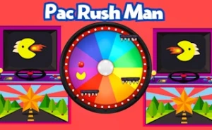 Pac Rush Man - Play Free Best retro Online Game on JangoGames.com