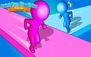 Paint Run 3D Color Puzzle - Play Free Best coloring Online Game on JangoGames.com