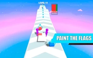 Paint the Flags - Play Free Best casual Online Game on JangoGames.com