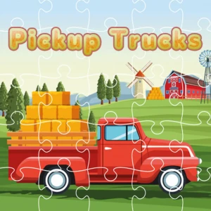 Pickup Trucks Jigsaw - Play Free Best Puzzle Online Game on JangoGames.com