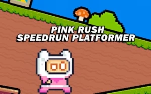 Pink Rush Speedrun Platformer - Play Free Best adventure Online Game on JangoGames.com