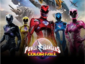 Power Rangers Color Fall - Pin Pull - Puzzle Game - Play Free Best Puzzle Online Game on JangoGames.com
