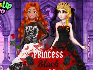 Princess Black Wedding Dress - Play Free Best Dress-up Online Game on JangoGames.com