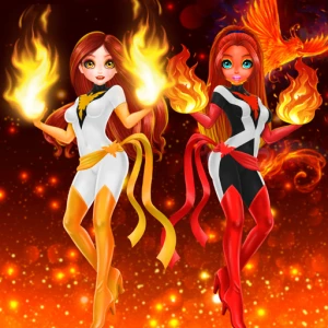 Princess Flame Phoenix - Play Free Best Dress-up Online Game on JangoGames.com