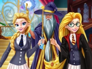 Princesses at School of Magic - Play Free Best Dress-up Online Game on JangoGames.com