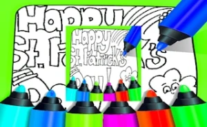 Printable St Patricks Day Coloring Pages - Play Free Best coloring Online Game on JangoGames.com