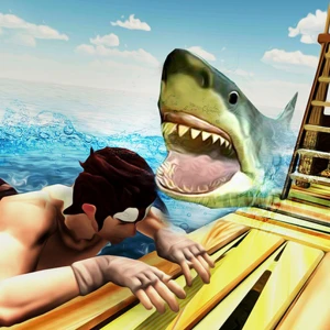 Raft Shark Hunting - Play Free Best Shooter Online Game on JangoGames.com