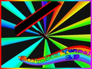 Rainbow Tunnel 3D - Play Free Best Arcade Online Game on JangoGames.com