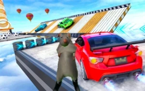 Rato Milton Extreme Ramp Stunts - Play Free Best driving Online Game on JangoGames.com