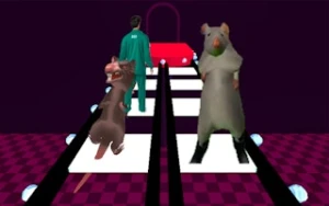 Ratomilton Challenge Squid Game Glass Bridge - Play Free Best casual Online Game on JangoGames.com