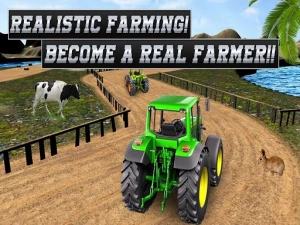 Real Tractor Farming Simulator : Heavy Duty Tractor - Play Free Best Simulation Online Game on JangoGames.com