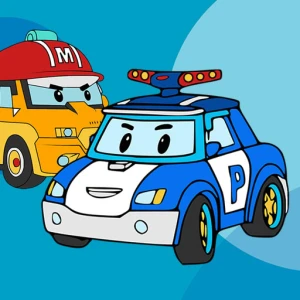 Robocar Coloring Book - Play Free Best Art Online Game on JangoGames.com