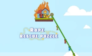 Rope Rescue Puzzle - Play Free Best adventure Online Game on JangoGames.com