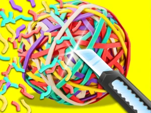RubberBand Cutting - Play Free Best Casual Online Game on JangoGames.com