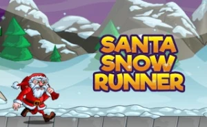 Santa Snow Runner - Play Free Best action Online Game on JangoGames.com