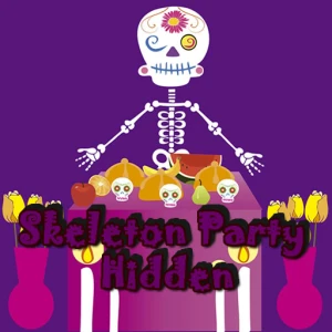 Skeleton Party Hidden - Play Free Best Puzzle Online Game on JangoGames.com