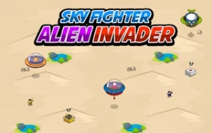 Sky Fighter Alien Invader - Play Free Best airplane Online Game on JangoGames.com