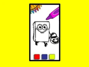 SpobgeBob Halloween Coloring Book - Play Free Best Hypercasual Online Game on JangoGames.com