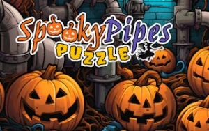 Spooky Pipes Puzzle - Play Free Best puzzle Online Game on JangoGames.com