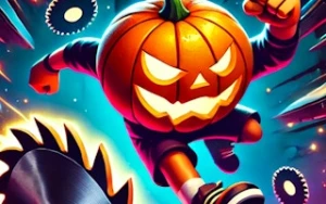 Spooky Saw Sprint - Play Free Best halloween Online Game on JangoGames.com