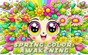 Spring Color Awakening - Play Free Best coloring Online Game on JangoGames.com