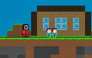 Squid Escape But Blockworld - Play Free Best two-player Online Game on JangoGames.com
