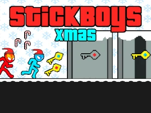 StickBoys Xmas - Play Free Best Arcade Online Game on JangoGames.com