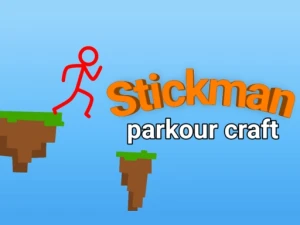 Stickman parkour craft - Play Free Best Stickman Online Game on JangoGames.com
