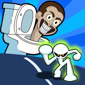 Stickman vs Skibidi Toilet - Play Free Best Adventure Online Game on JangoGames.com