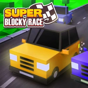 Super Blocky Race - Play Free Best Racing & Driving Online Game on JangoGames.com