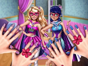 Superhero Princesses Nails Salon - Play Free Best Care Online Game on JangoGames.com