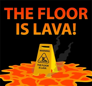 The Floor is Lava!!! - Play Free Best Casual Online Game on JangoGames.com