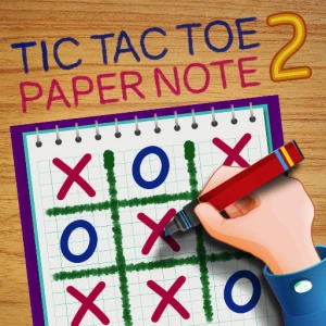 Tic Tac Toe Paper Note 2 - Play Free Best Battle Online Game on JangoGames.com