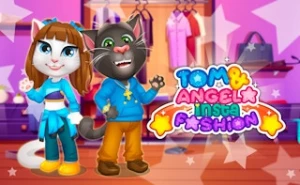 Tom and Angela Insta Fashion - Play Free Best kids Online Game on JangoGames.com