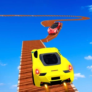 Tricky Impossible Tracks Car Stunt Racing - Play Free Best Racing & Driving Online Game on JangoGames.com