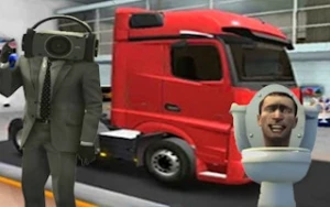 Truck Simulator Skibidi Toilet - Play Free Best skibidi-toilet Online Game on JangoGames.com