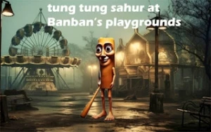 Tung Tung Sahur at Banban Playgrounds - Play Free Best escape Online Game on JangoGames.com