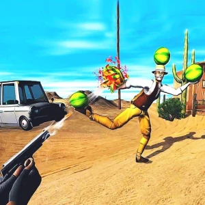 Watermelon Shooting - Play Free Best Shooter Online Game on JangoGames.com