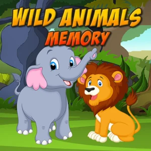 Wild Animals Memory - Play Free Best Puzzle Online Game on JangoGames.com