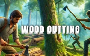 Wood Cutting - Play Free Best simulation Online Game on JangoGames.com