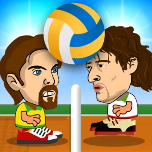 2 Player Head Volleyball - Play Free Best Sports Online Game on JangoGames.com
