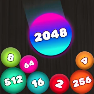 2048 Puzzle: Connect the Balls - Play Free Best  Online Game on JangoGames.com