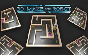 3D Maze And Robot - Play Free Best arcade Online Game on JangoGames.com