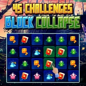 45 Challenges Block Collapse - Play Free Best Puzzle Online Game on JangoGames.com