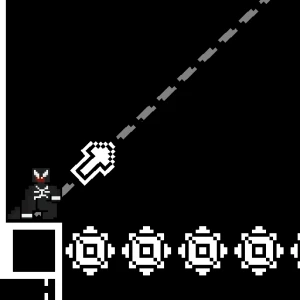 8Bit Black Ropeman - Play Free Best Adventure Online Game on JangoGames.com